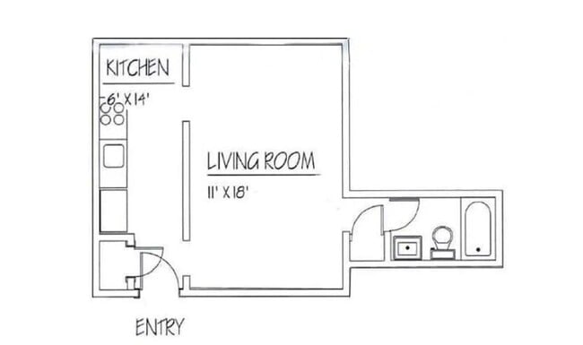 Floorplan - 84 Howe St Apartments