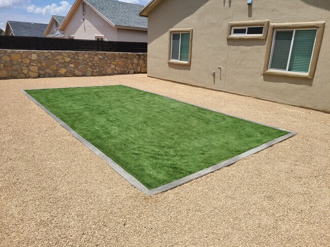 Back Yard - 14414 Armando Silva Dr