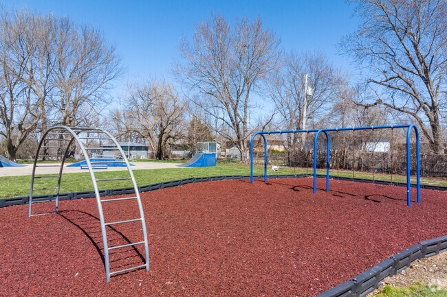Glendell Acres Playground is a popular spot for residents to gather.