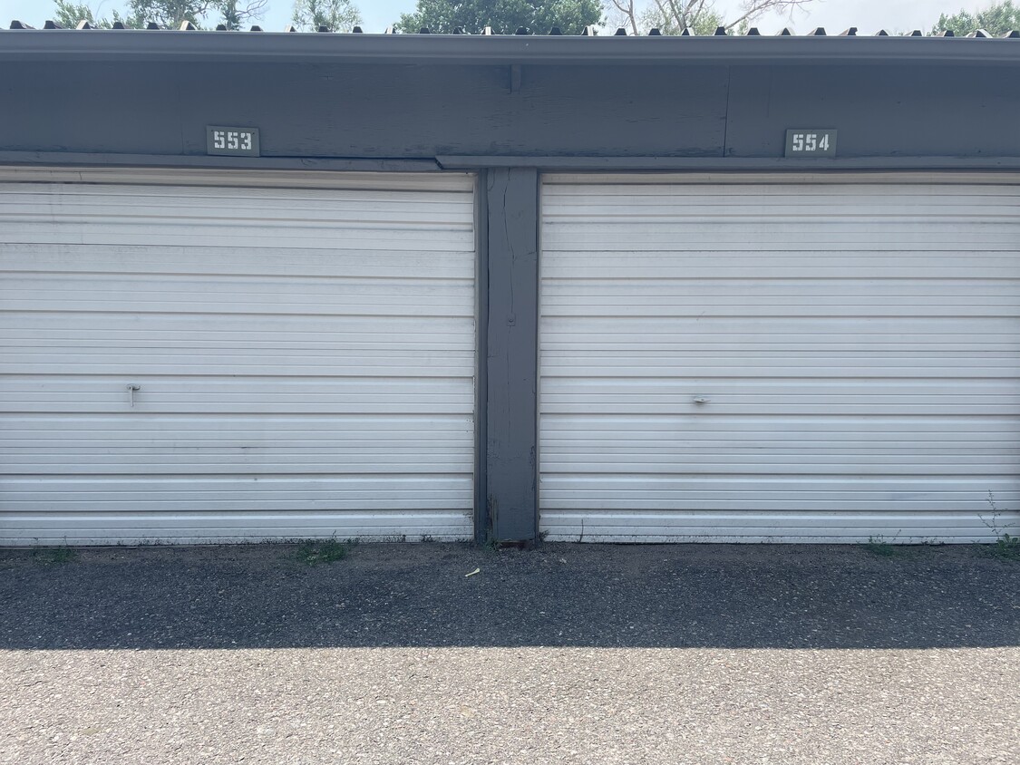 Both available garages. (554 included) - 249 E Highline Cir