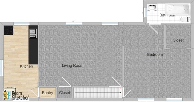Floor plan - 7356 - 7358 Perry Street
