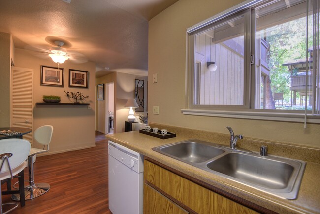 Dining Room and Kitchen - Arborelle Apartments