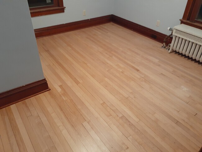 Recently refinished floor in Bedroom - 703 N 4th St