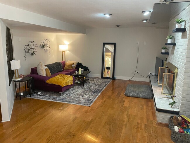 Family Room w/Fireplace - 1300 N Northwest Hwy