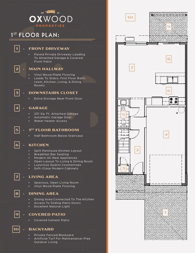 First Floor Plan - 156 74th St