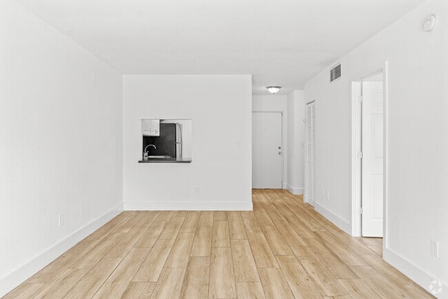 2 BR, 1 BA - 725SF - Living Room - Miami Shores Luxury Apartments