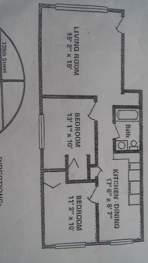 2BR Layout - 14051 Kilpatrick Ave