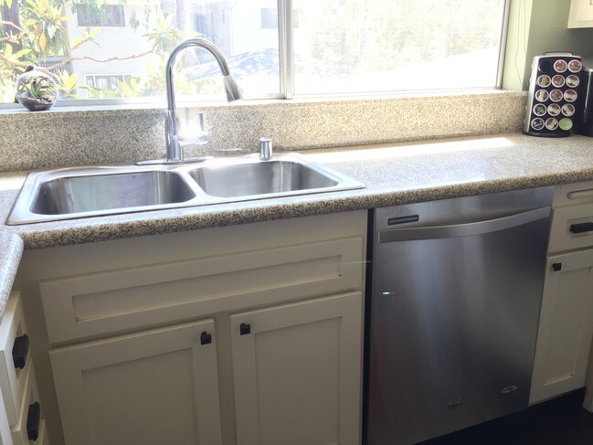 Stainless steel sink and dishwasher - 500 S Oak Knoll Ave
