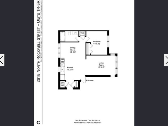 Photo - 2618 N Rockwell St Apartment