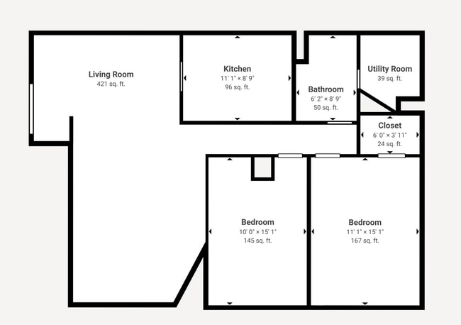Floorplan - Cottonwood Creek Apartments
