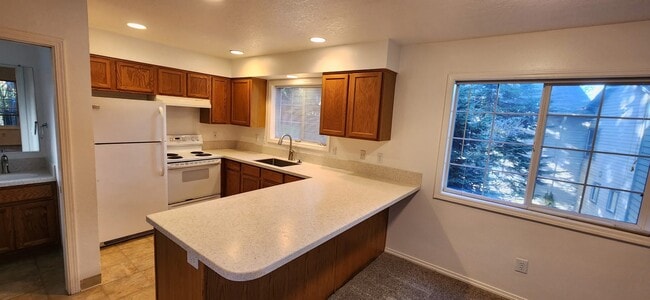 Cocina con encimeras y fregadero nuevos. - 12331 SE Whitcomb Dr.