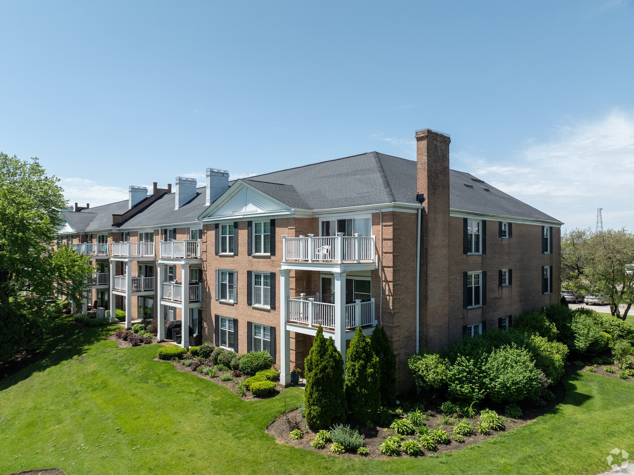 Three Fountains on the Lake