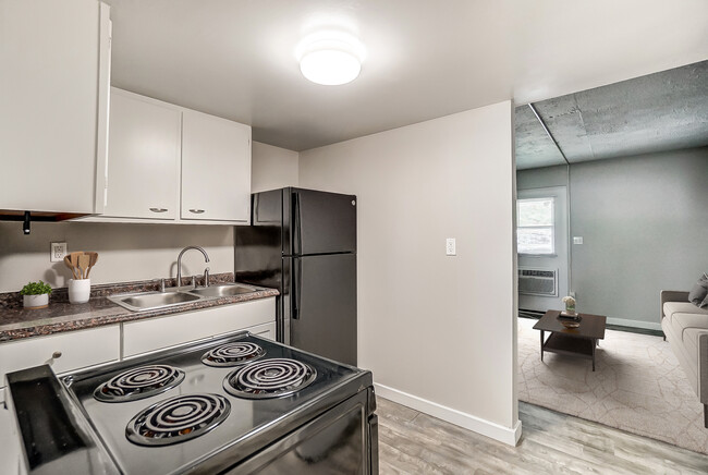 Cocina de 1 dormitorio - Oaks of Newport