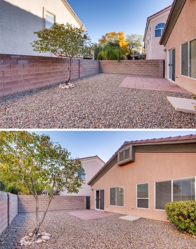 Fully landscaped backyard - 10742 Balmoral St