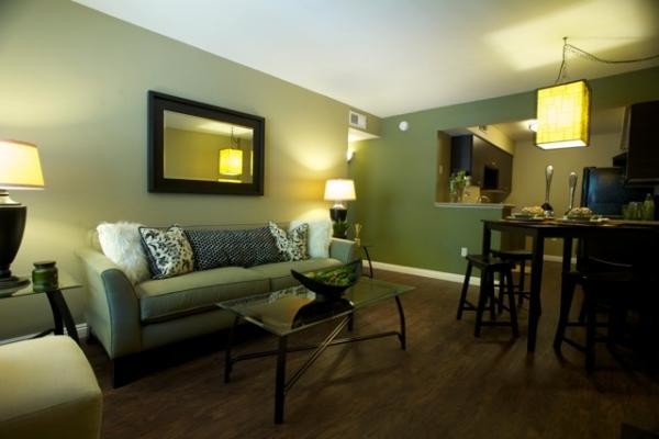 Living Room - Encanto Apartments