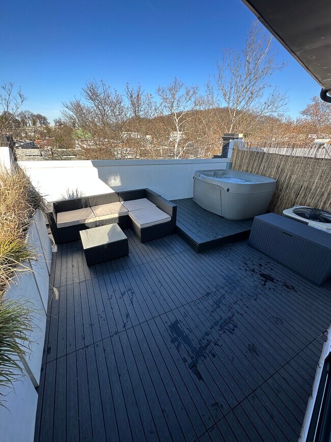 Rooftop Deck - Hot Tub - 1713 M St NE