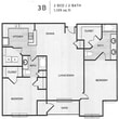 2 Bedroom / 2 Bathroom