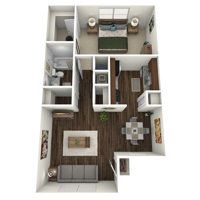 Plano de planta - Protho Manor