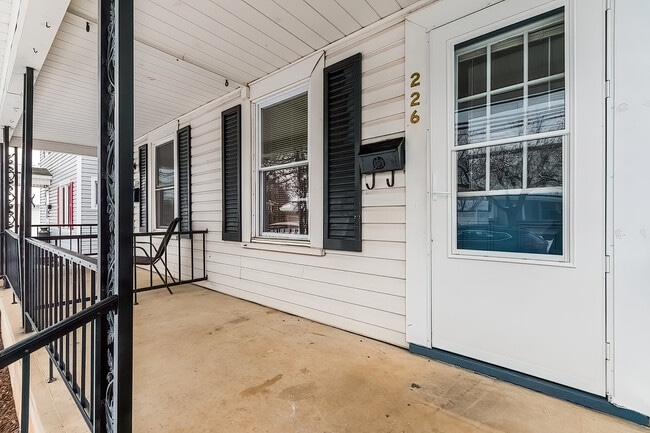 Front Door Entrance - 226 S Illinois Ave