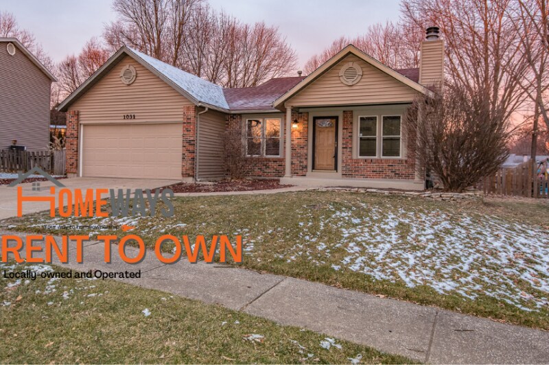 1031 Fernwood Trail Ct, Florissant, MO 63031 House Rental in