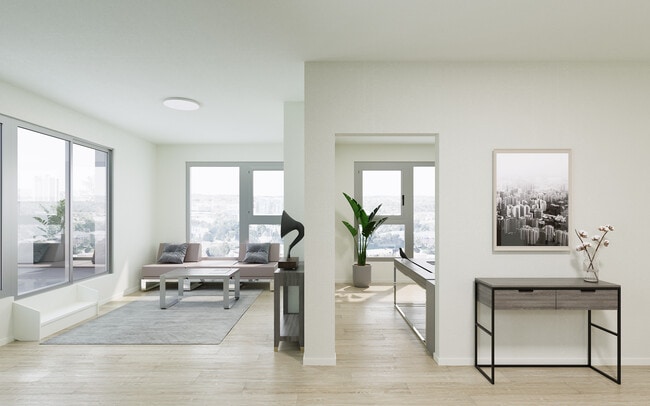 Niagara Collection-Penthouse Suites-Living Room - 20 University Av E