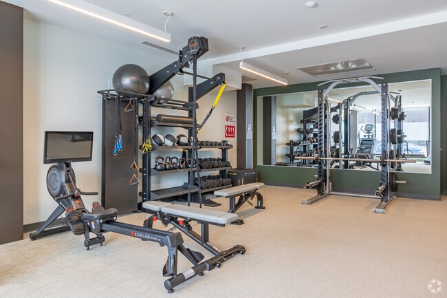 Fitness Center - Stanley House Apartments