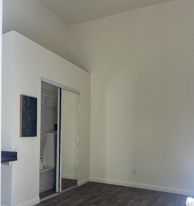 There is closet sliding door - 640 Cavanagh Rd