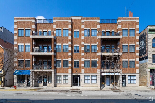In-Line Multifamily with Ground Floor Retail and Office Space - 2128-2130 W Belmont Ave