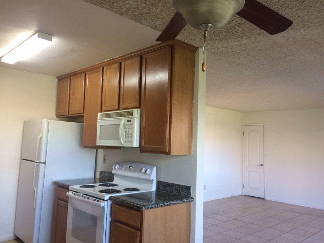 Kitchen and Living Room - 505 E Madison Ave
