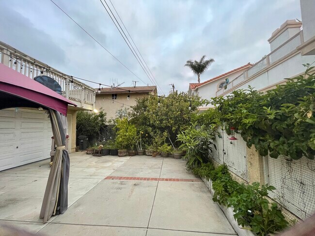 Backyard garden and fruit trees - 2703 Gates Ave