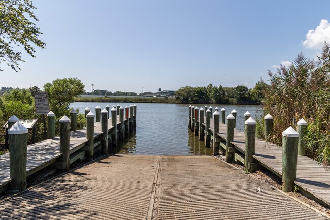 Locals can launch their boat on Turville Creek, one of the many spots with a boat ramp in Berlin.