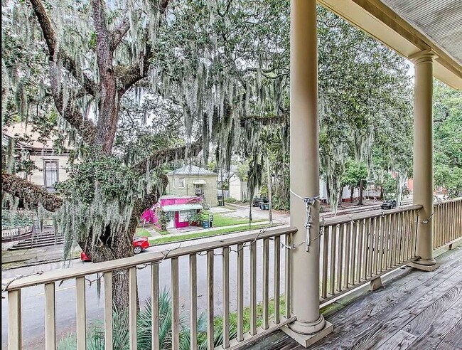 View from front upper porch - 1724 Barnard St