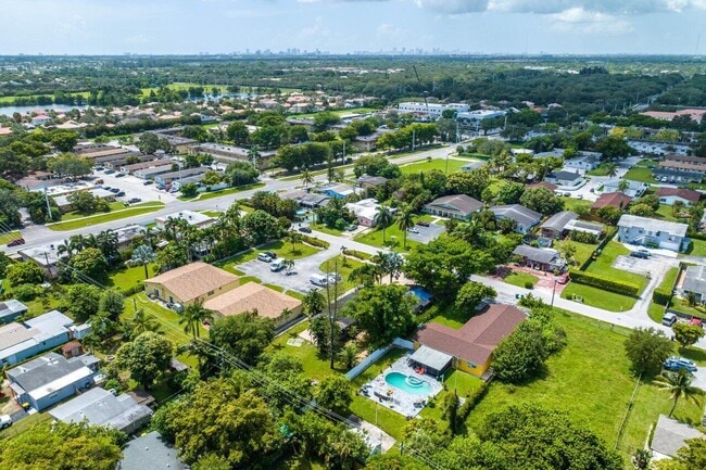 aerial or drone view - 4216 SW 51st St