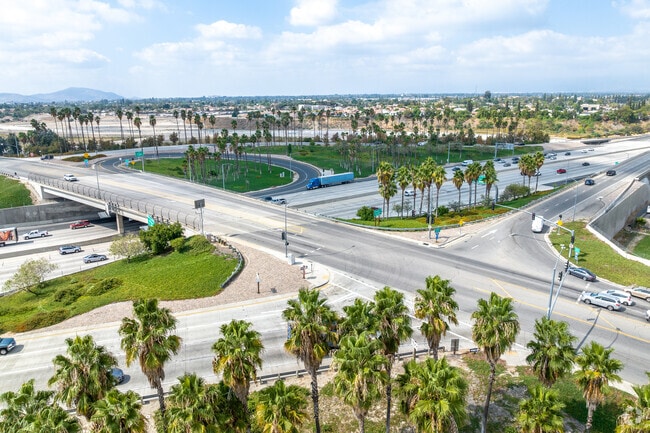 Route 215 connects Show Place to the broader Inland Empire.