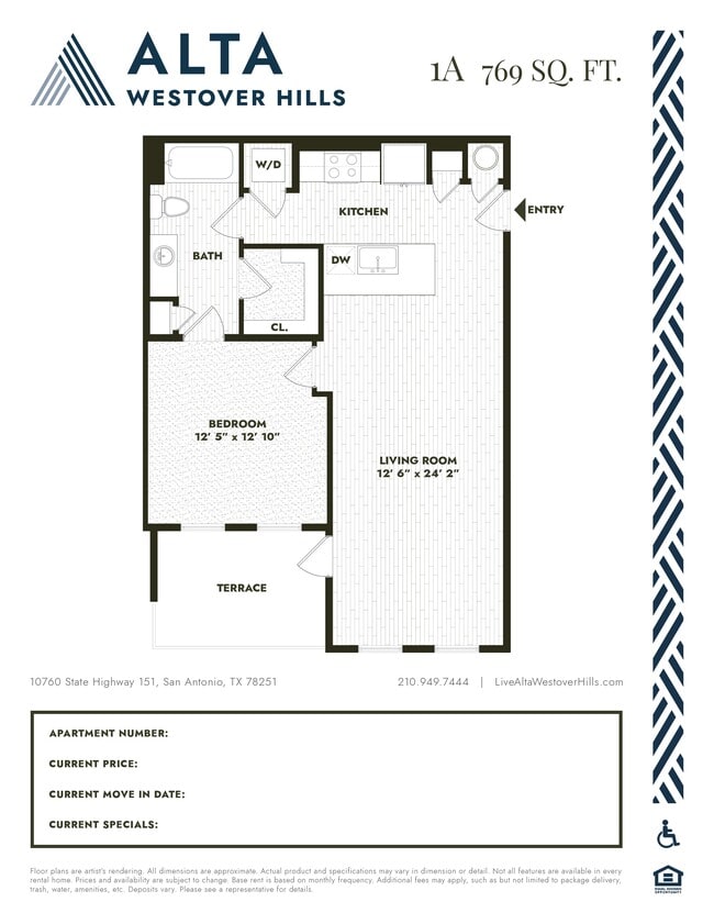 Floorplan - Alta Westover Hills