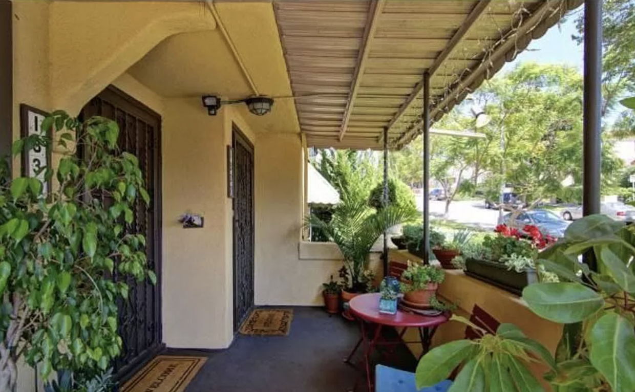 Friendly front porch - 1337 S Cloverdale Ave