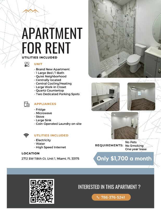 2712 SW 118th Ct Unit 1 Bedroom, Miami, FL 33175 Room for Rent in
