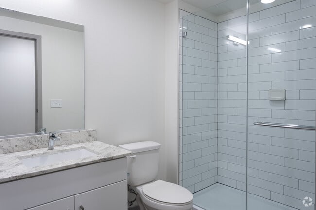 5BR, 5BA- 1,565SF - Bathroom - The Parker Apartments