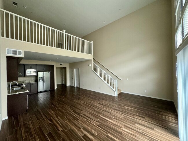 Kitchen and loft - 1504 W Artesia Sq
