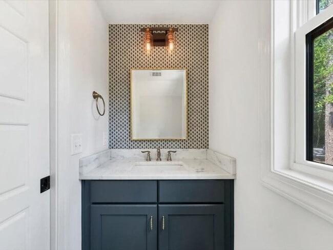 Powder room bathroom - downstairs - 165 E New Jersey Ave