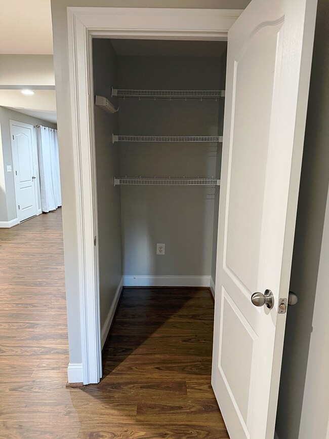 Closet near entrance - 244 Almond Dr