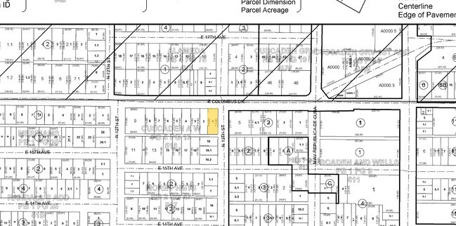 Plat Map - 1221 E Columbus Dr
