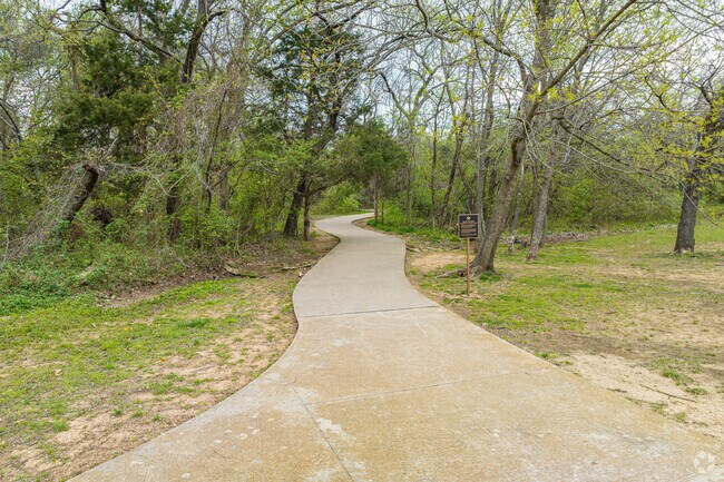 Enjoy the hiking trails in Colleyville.