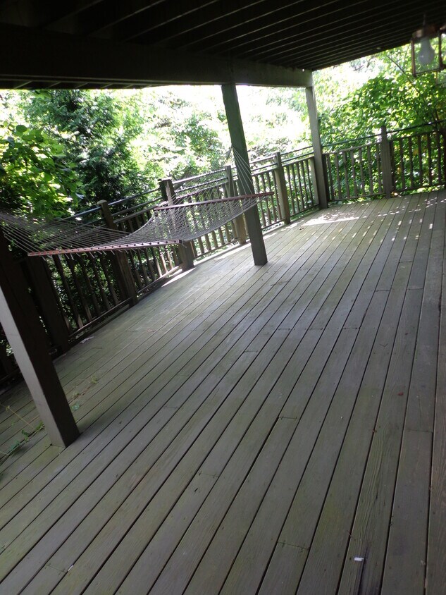 Private patio and yard - 6 Prospect St (Pittsburgh, PA)
