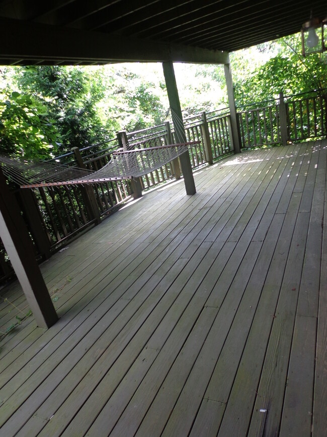 Private patio and yard - 6 Prospect St Apartment