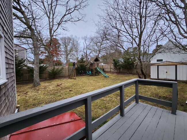Playground and shed on the backyard - 17 Melville Rd
