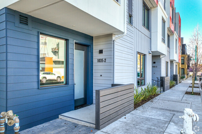Exterior unit entrances - ArtHaus Yerba Buena