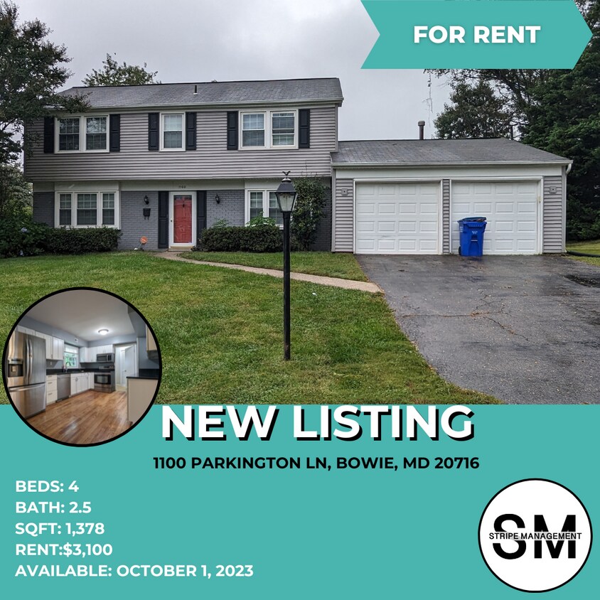 1100 Parkington Ln, Bowie, MD 20716 House Rental in Bowie, MD