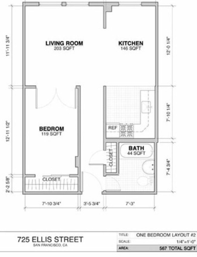 725 Ellis Rentals San Francisco, CA