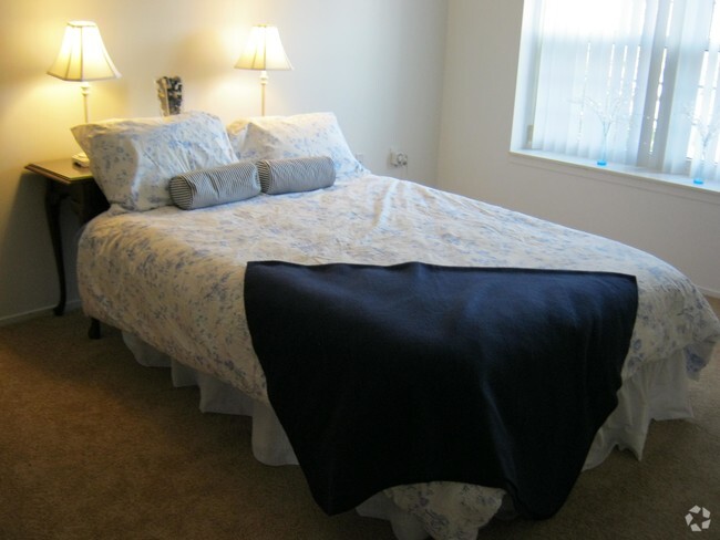 Bedroom - Brookwood Apartments- Income restricted